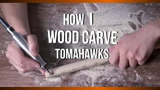Dremel Wood Carving Secrets: How I Carve My Tomahawks