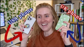 Why I have two phones living in the UK (a heads up for Americans)  || a tech storytime I guess