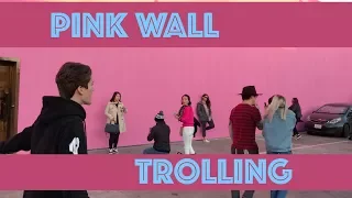 Visiting Paul Smith's PINK WALL in Los Angeles!!!