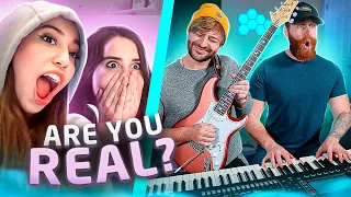 Piano and Guitar Duo VS Strangers On OMEGLE