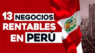 ✅ 13 Ideas de Negocios Rentables en Perú con Poco Dinero 🤑