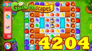 Gardenscapes Level 4204 HD Walkthrough | 3 - match game | gameplay | android | ios | GameGo Game