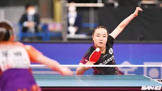 2022年全日本卓球｜女子シングルス 決勝  伊藤美誠 対 早田ひな