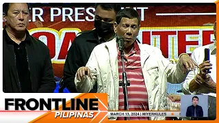 House leaders, pumalag sa mga banat ni dating pangulong Duterte sa Cha-cha | Frontline Pilipinas