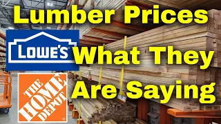Lumber Prices in 2024: What Lowes and The Home Depot are Saying...