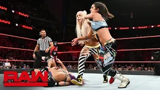 Sasha Banks & Bayley vs. Liv Morgan & Sarah Logan: Raw, Aug. 6, 2018