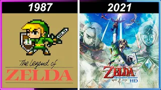 The Legend of Zelda Nintendo Evolution (1987-2021)