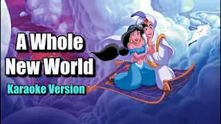 A WHOLE NEW WORLD Karaoke