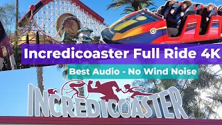 Incredicoaster 4K POV - Full Ride Video With Best Sound