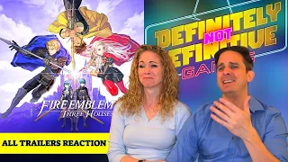 Fire Emblem Three Houses All Trailers Reaction