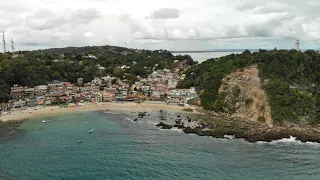 Praias de Morro de São Paulo e Boipeba com drone 4k