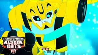 Bumblebee Underwater! 🌊 | Rescue Bots | Kids Cartoon | Videos for Kids | Transformers Junior