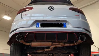 Vw Golf MK7.5 GTI full exhaust system whit wireless valve - SOUND TEST