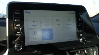 How do I turn on Apple Car Play 2019 Toyota C-HR?