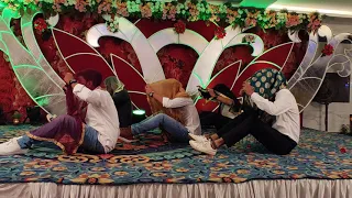 Funny Wedding Dance Performance by Bride"s Brother's  | Mujhko Rana ji Maaf Karna |