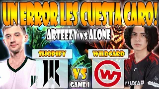 SHOPIFY REBELLION VS WILCARD BO3[GAME 1]ARTEEZY VS ALONE - DPC NA 2023 TOUR 2:DIVISION 1 - DOTA 2