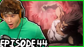 UVOGIN VS THE SHADOW BEASTS! || THIS FIGHT WAS BRUTAL!! || Hunter x Hunter REACTION: Episode 44