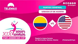 🔴🏐 #CopaPanamericana Senior Women XIX | 🇨🇴 Colombia vs. USA 🇺🇸 27 de agosto | #telemaxestuyo