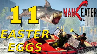 Maneater - 11 Easter Eggs and References (Gameplay)