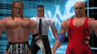 HARDEST MATCH EVER !!! - WWF No Mercy WWF Championship Road w/ Kurt Angle