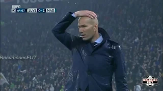 Реакция Зидана на гол Роналду Лига Чемпионов Ювентус Реал Мадрид супер гол!!!
