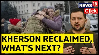 Russia Vs Ukraine War Update | Ukrainians Celebrate Retreat Of Russia From Kherson | News18 Live