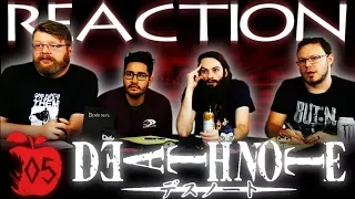 Death Note Episode 5 REACTION!! "Tactics"