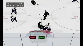 NHL 98 (ps1) Oilers vs Stars