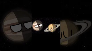The Planets Song But I Animated It (Bemular) #shorts