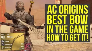 Assassin's Creed Origins Tips And Tricks BEST BOW IN THE GAME! (AC Origins Best Weapons)