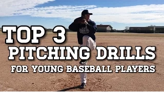 The Top 3 PITCHING DRILLS for Young Baseball Players!