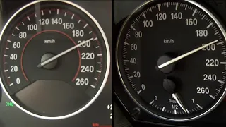 BMW 320i ED vs BMW 320d - Acceleration Test