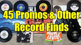 Lots Of Promo 45s! - Estate Sale Record Finds - Garage Rock, Northern Soul, Surf, & Blues Vinyl