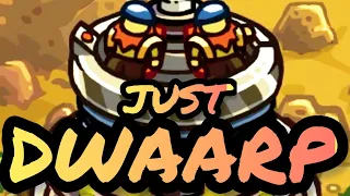 Can You Beat Kingdom Rush Frontiers [on veteran] with just DWAARP?