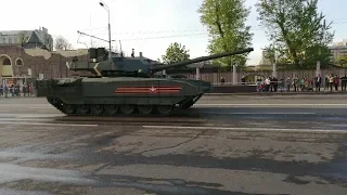 Военная техника едет на репетицию Парада Победы 2019. Самое полное видео.