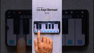 Lo Aayi Barsaat Piano Tutorial | Darshan Raval #shorts