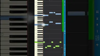 Многоточие - Щемит В Душе Тоска на пианино #pianotutorial #synthesia #synth