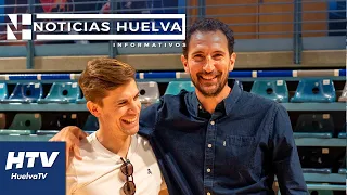 Huelva Noticias | Despedida emotiva de Fran Cárdenas y Víctor Pérez del Ciudad de Huelva