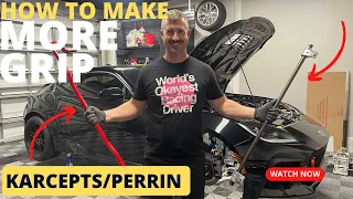 Karcepts and Perrin sway bar install GR86