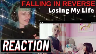 [REACTION] FALLING IN REVERSE "Losing My Life" | ARTIST/MUSIC PRODUCER REACTION & ANALYSIS