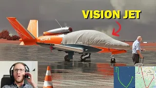 Simulating My EXACT Flight in Microsoft Flight Simulator! (with ATC) Cirrus Vision Jet