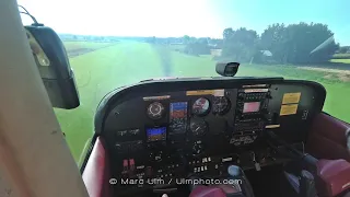 Cessna 172TDI Illertissen EDMI Approach + Landing