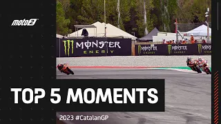 Top 5 Moto2™ Moments | 2023 #CatalanGP