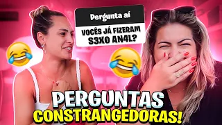 RESPONDENDO PERGUNTAS CONSTRANGEDORAS COM A MIROCA *Pesado!!!!🔥