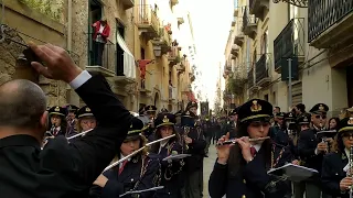 Processione dei Misteri di Trapani 2024 Del ceto dei Naviganti - La Caduta al Cedron