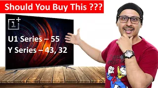 OnePlus TV - All the Details | Should You Buy OnePlus TV ? OnePlus TV U1 OnePlus TV Y1