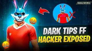 Dark Tips FF Exposed !! 🤬⚠️ Using UMP Aimbot & Script Panel File @DarkTipsff