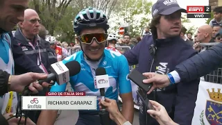 CARAPAZ GANA LA 4TA ETAPA DEL GIRO DE ITALIA