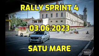 Rally Sprint 4 Satu Mare - 03.06.2023 - Dacia Logan onboard