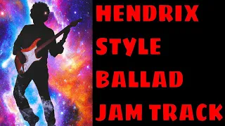 Jimi Hendrix Style Psychedelic Rock Ballad Jam Track in F# Minor